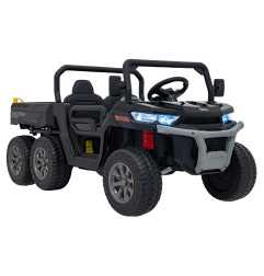 Vaikiškas Elektrinis Sunkvežimis Speed 900, Juodas