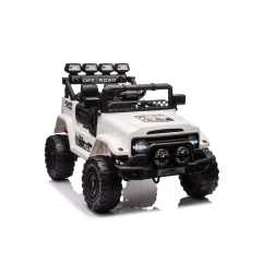 Vaikiškas Elektrinis Visureigis CLIMBER, Baltas - 8