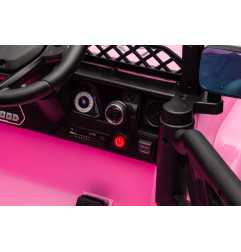 Vaikiškas Elektrinis Visureigis CLIMBER, Rožinis - 6