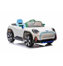 Vaikiškas Elektromobilis Mini Concept Aceman, Baltas - 8