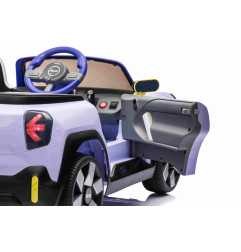 Vaikiškas Elektromobilis Mini Concept Aceman, Violetinis