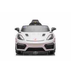 Vaikiškas Elektromobilis Porsche 718, Dažytas Baltas