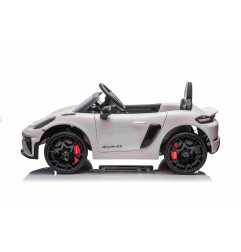 Vaikiškas Elektromobilis Porsche 718, Dažytas Baltas