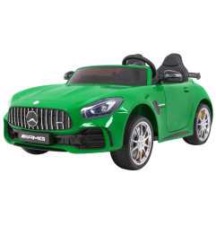 Vaikiškas Elektromobilis Mercedes-Benz GT R 4 x 4, Žalias
