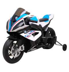 Vaikiškas Elektrinis motociklas BMW HP4, Baltas
