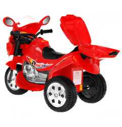 Vaikiškas elektrinis motociklas BJX-088, Raudonas - 2