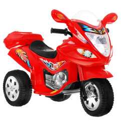 Vaikiškas elektrinis motociklas BJX-088, Raudonas - 3