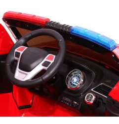 Vaikiškas Elektromobilis SUV Gaisrinė, Raudonas