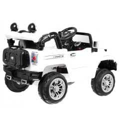 Vaikiškas Elektromobilis JEEP JJ245, Baltas