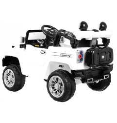 Vaikiškas Elektromobilis JEEP JJ245, Baltas