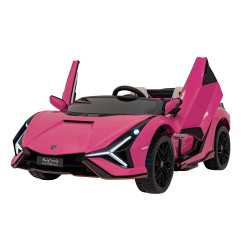 Vaikiškas Elektromobilis Lamborghini SIAN XL, Rožinis