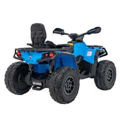 Vaikiškas Elektrinis Keturratis Can Am Outlander ATV su nuotolinio valdymo pultu, Mėlynas - 8
