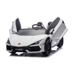 Vaikiškas Elektromobilis Lamborghini Revuelto XL STRONG, Baltas