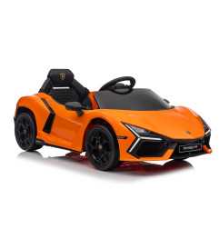 Vaikiškas elektromobilis Lamborghini Revuelto, Oranžinis
