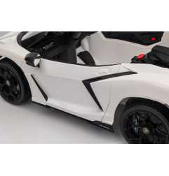 Vaikiškas elektromobilis Lamborghini Revuelto, Baltas