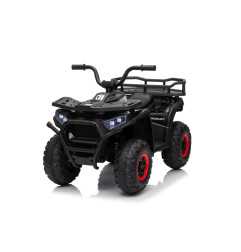 Vaikiškas elektrinis keturratis Robust 01, Juodas