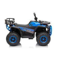 Vaikiškas elektrinis keturratis Robust 01, Mėlynas