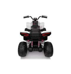 Vaikiškas elektrinis keturratis Quad Fast, Baltas