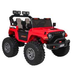 Vaikiškas Elektromobilis Extreme Sport 4x4, Raudonas