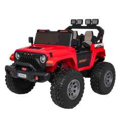 Vaikiškas Elektromobilis Extreme Sport 4x4, Raudonas