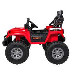 Vaikiškas Elektromobilis Extreme Sport 4x4, Raudonas