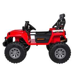 Vaikiškas Elektromobilis Extreme Sport 4x4, Raudonas