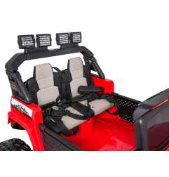 Vaikiškas Elektromobilis Extreme Sport 4x4, Raudonas