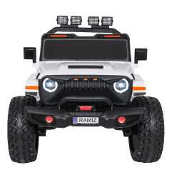 Vaikiškas Elektromobilis Extreme Sport 4x4, Baltas