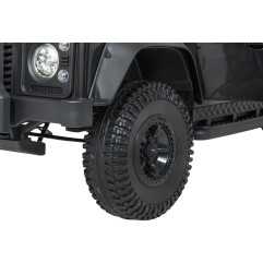 Vaikiškas elektromobilis Land Rover Defender 110 SVX Concept, Juodas