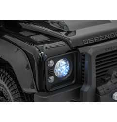 Vaikiškas elektromobilis Land Rover Defender 110 SVX Concept, Juodas