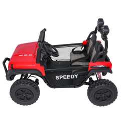 Vaikiškas elektromobilis PASSION 4x4, Raudonas