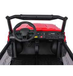 Vaikiškas elektromobilis PASSION 4x4, Raudonas