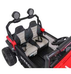 Vaikiškas elektromobilis PASSION 4x4, Raudonas