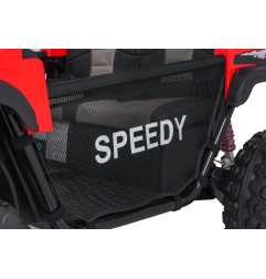 Vaikiškas elektromobilis PASSION 4x4, Raudonas