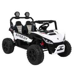 Vaikiškas elektrinis bagis SPEEDY 4x4, Baltas