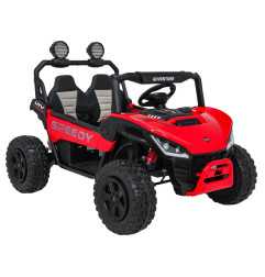 Vaikiškas elektrinis bagis SPEEDY 4x4, Raudonas