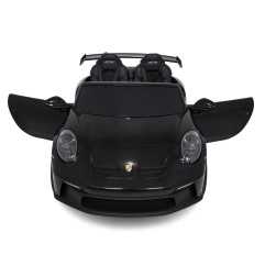 Vaikiškas elektromobilis Porsche 911 GT3, Juodas