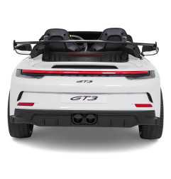 Vaikiškas elektromobilis Porsche 911 GT3, Baltas
