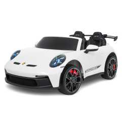 Vaikiškas elektromobilis Porsche 911 GT3 MP4, Baltas