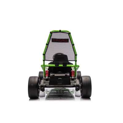 Vaikiškas elektrinis kartingas su drifto funkcija Tornado, Žalias