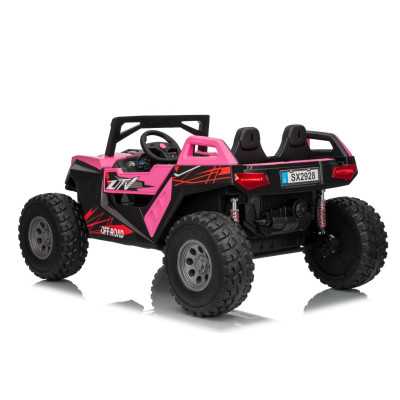 Elektrinis vaikiškas bagis RTR Monster Speed 4x4, Rožinis