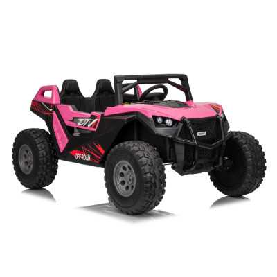 Elektrinis vaikiškas bagis RTR Monster Speed 4x4, Rožinis