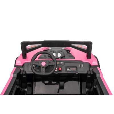 Elektrinis vaikiškas bagis RTR Monster Speed 4x4, Rožinis
