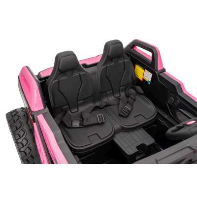 Elektrinis vaikiškas bagis RTR Monster Speed 4x4, Rožinis