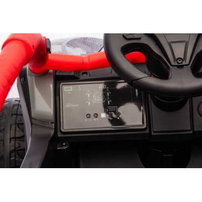 Vaikiškas elektrinis bagis Kawasaki TERYX KRX1000, Raudonas