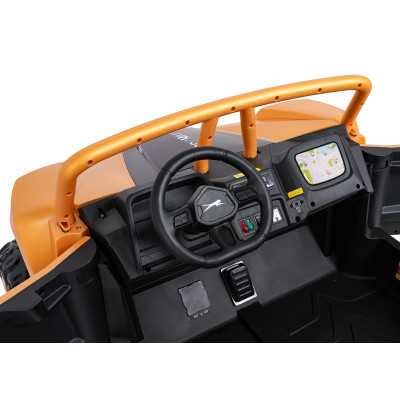 Vaikiškas elektrinis bagis Arctic Cat WILDCAT XX, Auksinis