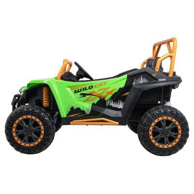 Vaikiškas elektrinis bagis Arctic Cat WILDCAT XX, Žalias