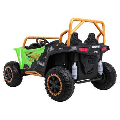 Vaikiškas elektrinis bagis Arctic Cat WILDCAT XX, Žalias