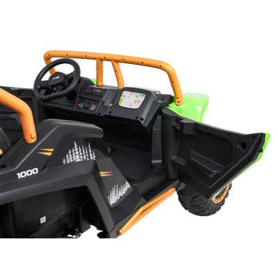 Vaikiškas elektrinis bagis Arctic Cat WILDCAT XX, Žalias
