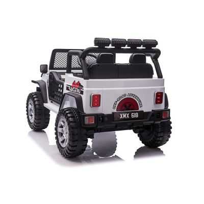 Vaikiškas elektromobilis Jeep BEAST 4x4, Baltas